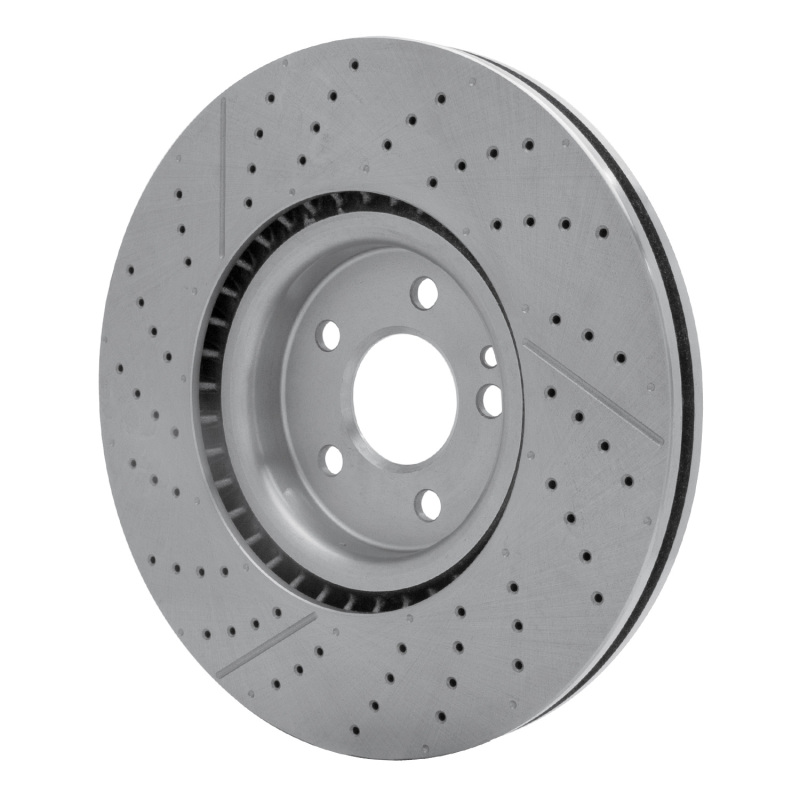 Mercedes-Benz GLA45 AMG Brake Rotor (1) - Front - R1 Concepts - Drill & Slot - `14-`19